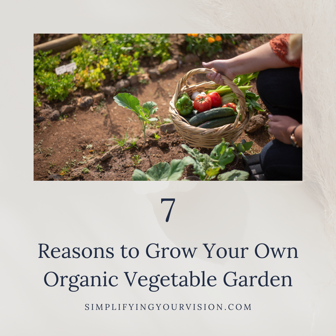 7 Reasons to Grow Your Own Organic Vegetable Garden